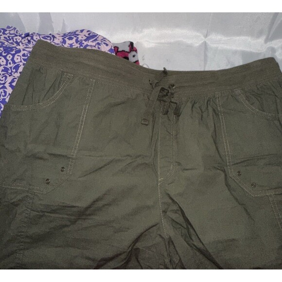 PLUS SIZE 3X WOMENS 22W 5 PC SHORTS CARGO PANTS PAJAMA PANTS JEAN JACKET DRESS - Picture 6 of 16